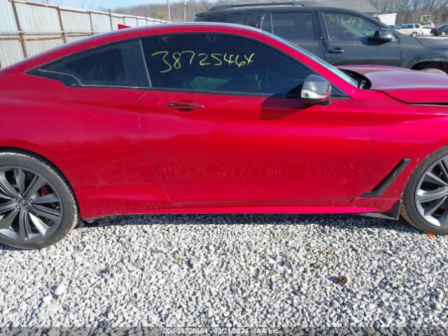 JN1FV7EL8JM631213 Infiniti Q60 3.0t Red Sport 400