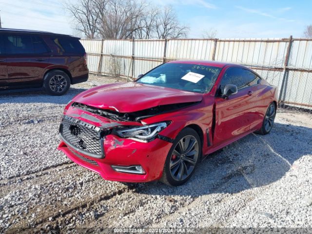 JN1FV7EL8JM631213 Infiniti Q60 3.0t Red Sport 400