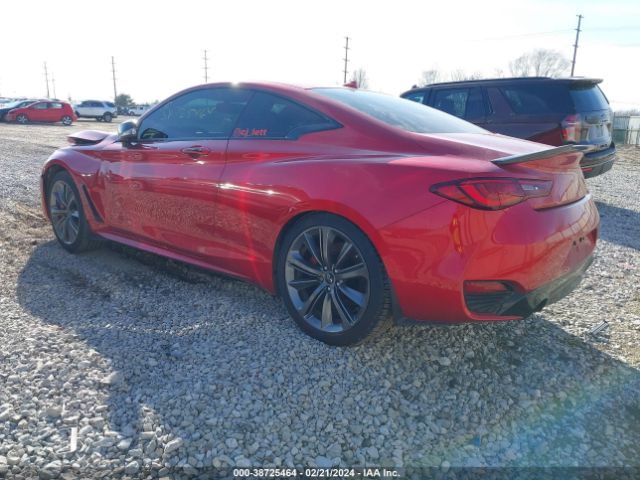 JN1FV7EL8JM631213 Infiniti Q60 3.0t Red Sport 400