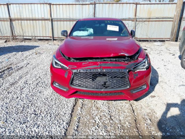 JN1FV7EL8JM631213 Infiniti Q60 3.0t Red Sport 400
