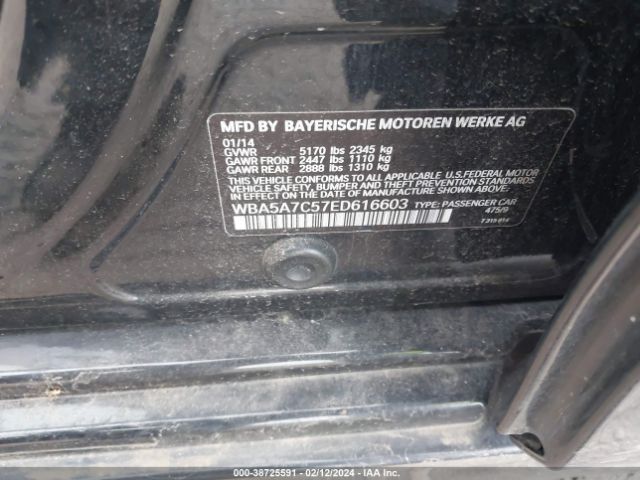 WBA5A7C57ED616603 BMW 528i Xdrive