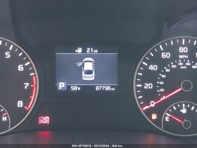 Aukcja sprzedaży 2019 Kia Optima Lx, vin: 5XXGT4L37KG345496, numer aukcji: 38725616