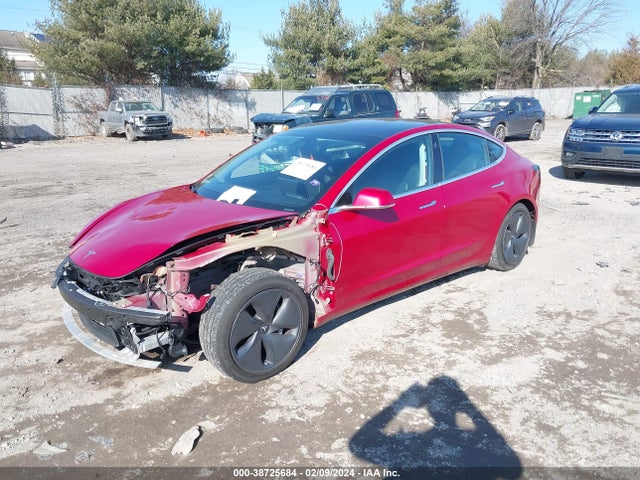 Tesla Model 3 Long Range/performance 2019 5YJ3E1EB0KF464859 Image 2
