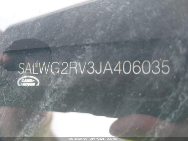 SALWG2RV3JA406035 Land Rover Range Rover Sport Se