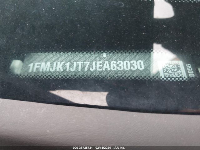 1FMJK1JT7JEA63030 Ford Expedition Max Xlt