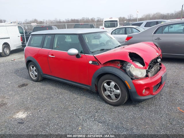 2011 MINI COOPER CLUBMAN WMWZF3C54BT187725 Photo 0