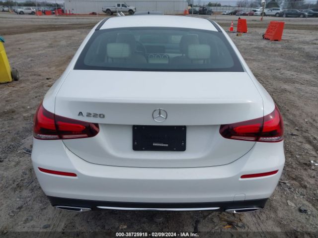 W1K3G4EB5MJ275508 Mercedes-Benz A 220