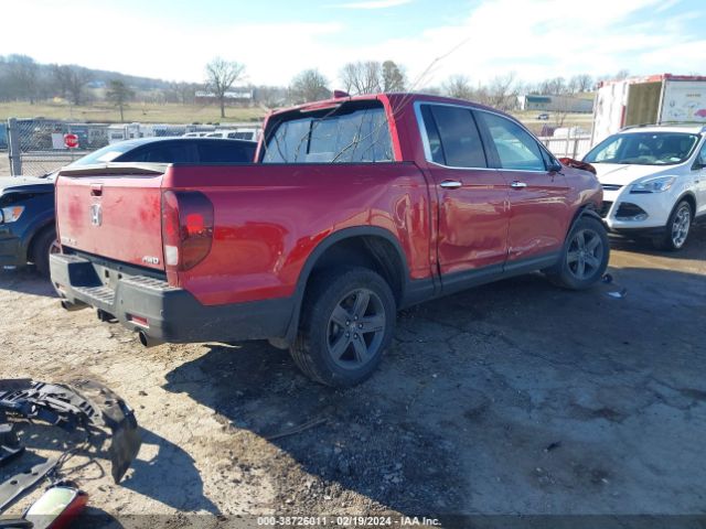 5FPYK3F71NB026111 Honda Ridgeline Rtl-e