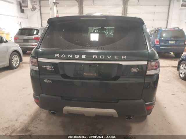 SALWR2VFXFA517777 Land Rover Range Rover Sport 3.0l V6 Supercharged Hse