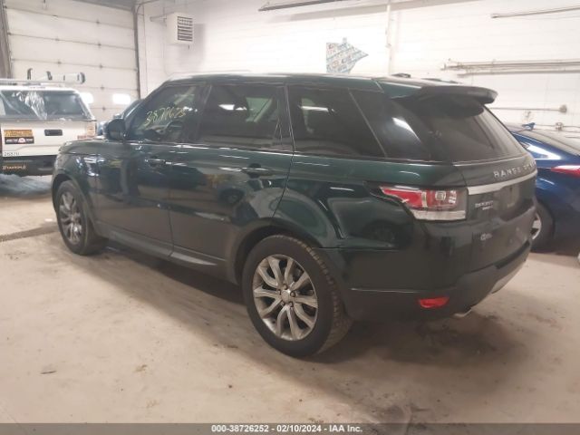 SALWR2VFXFA517777 Land Rover Range Rover Sport 3.0l V6 Supercharged Hse