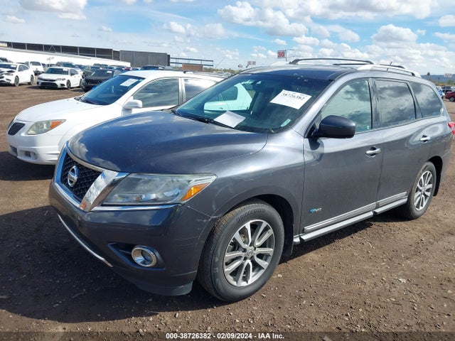 Nissan Pathfinder Hybrid Sl 2014 5N1CR2MM8EC635500 Image 2