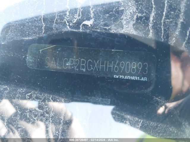 SALCP2BGXHH690893 Land Rover Discovery Sport Se