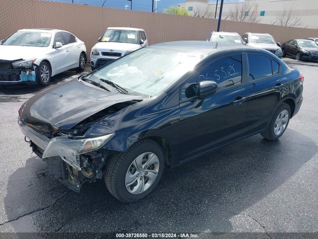 Honda Civic Lx 2015 2HGFB2F53FH501375 Image 2