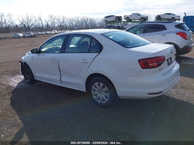 2016 VOLKSWAGEN JETTA 1.4T S VIN: 3VW267AJ0GM280692