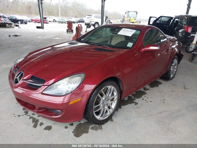 2007 MERCEDES-BENZ SLK 350 VIN: WDBWK56F77F153445