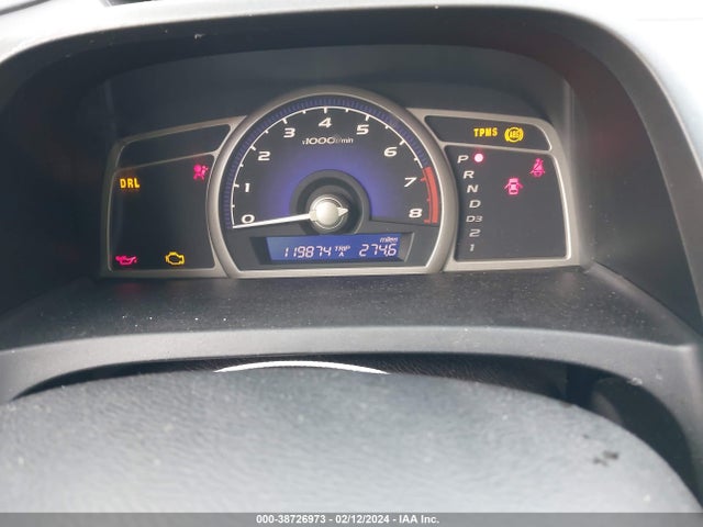 2010 HONDA CIVIC LX VIN: 2HGFA1F55AH307436