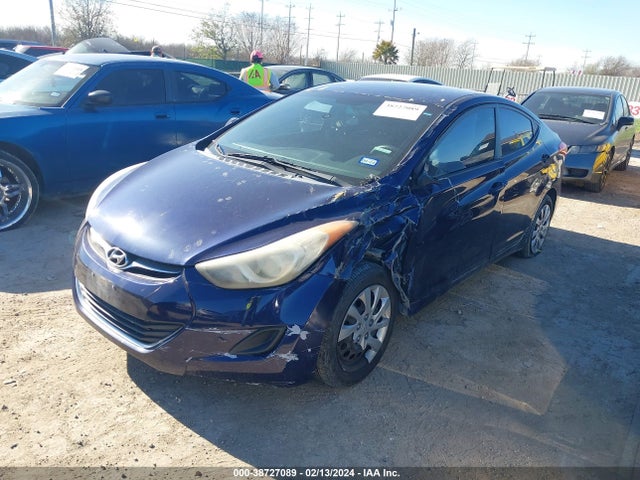 2012 HYUNDAI ELANTRA GLS VIN: 5NPDH4AE0CH097574