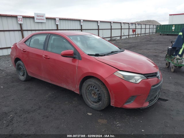 2015 TOYOTA COROLLA LE VIN: 5YFBURHE4FP207944