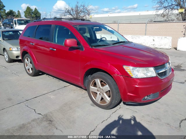 2009 DODGE JOURNEY R/T VIN: 3D4GG67VX9T222093