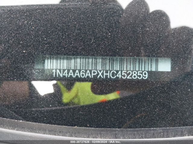 1N4AA6APXHC452859 Nissan Maxima 3.5 Sl