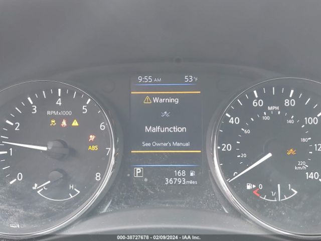 5N1AT2MV3KC754262 Nissan ROGUE SV
