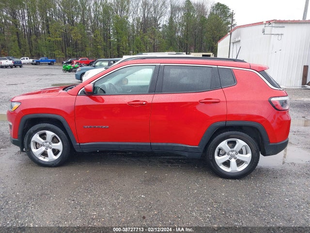 2021 JEEP COMPASS LATITUDE FWD VIN: 3C4NJCBBXMT592597