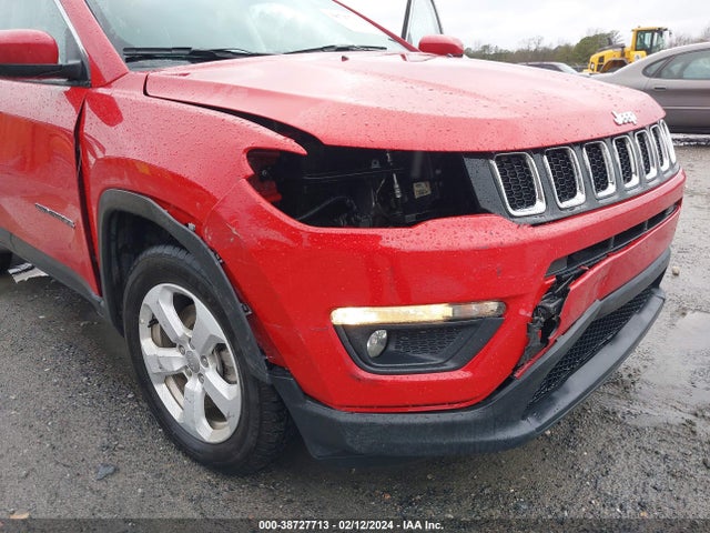 2021 JEEP COMPASS LATITUDE FWD VIN: 3C4NJCBBXMT592597