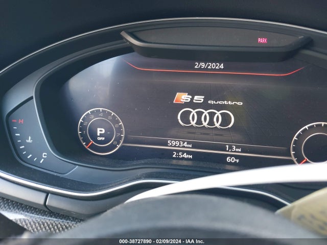 WAUY4GF56JN009516 Audi S5 3.0t Premium Plus