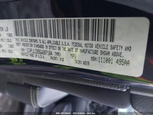1C4PJLCB9GW207164 Jeep Cherokee Altitude