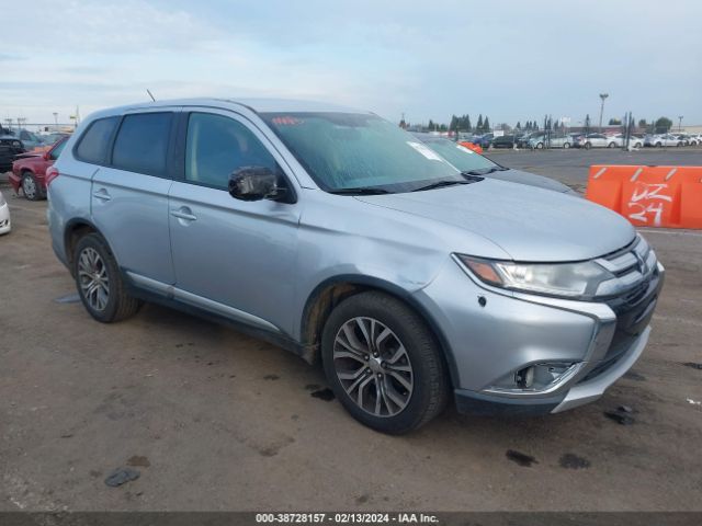 2016 Mitsubishi Outlander Es მანქანა იყიდება აუქციონზე, vin: JA4AD2A38GZ044809, აუქციონის ნომერი: 38728157