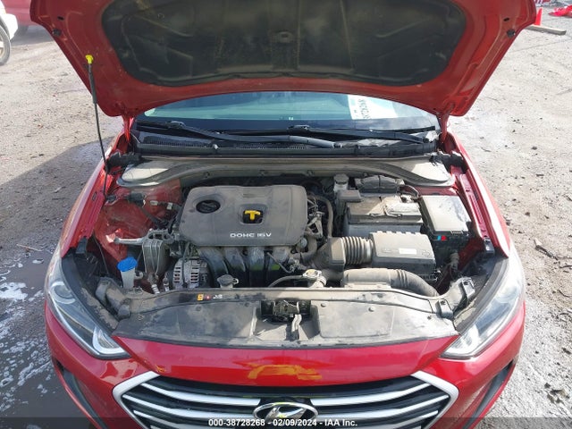 Hyundai ELANTRA SEL 2018 5NPD84LF8JH237423 Image 10