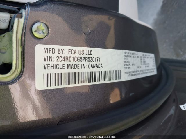 2C4RC1CG5PR530171 Chrysler Voyager Lx