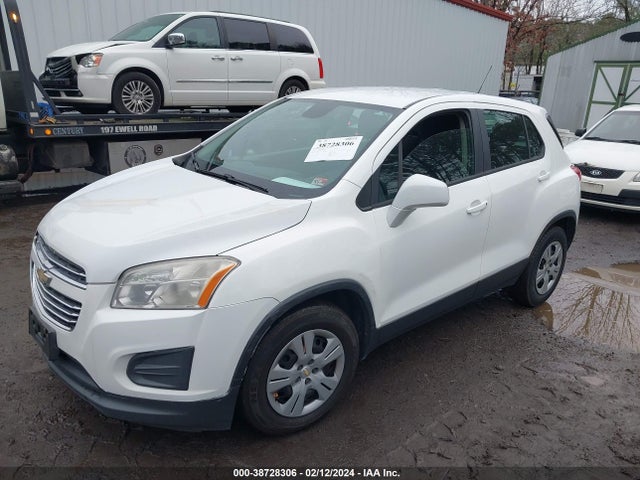 Chevrolet Trax 1ls 2015 KL7CJKSB7FB182505 Image 2