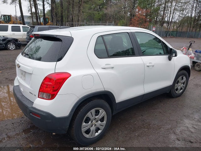 Chevrolet Trax 1ls 2015 KL7CJKSB7FB182505 Image 4