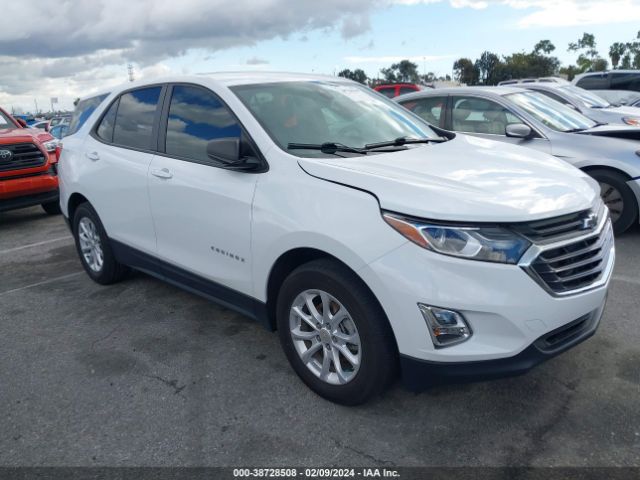 Auction sale of the 2021 Chevrolet Equinox Fwd Ls, vin: 3GNAXHEV5MS130154, lot number: 38728508