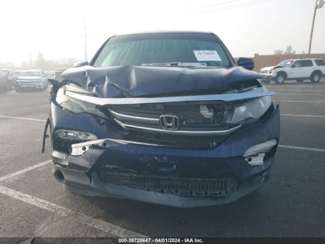 5FNYF6H81GB086977 Honda Pilot Ex-l