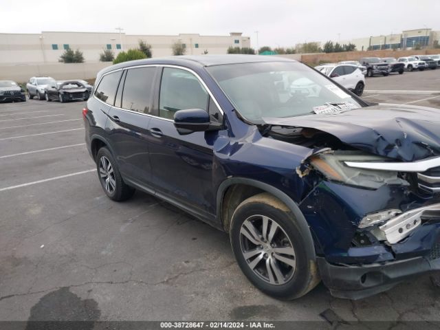 5FNYF6H81GB086977 Honda Pilot Ex-l