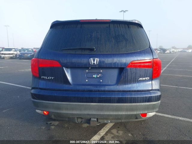 5FNYF6H81GB086977 Honda Pilot Ex-l