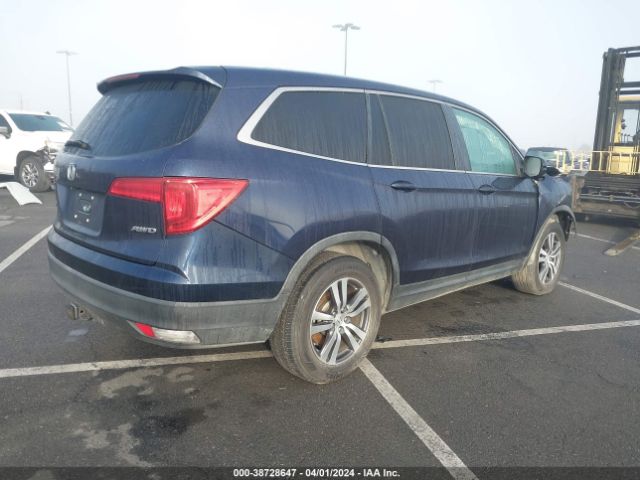 5FNYF6H81GB086977 Honda Pilot Ex-l