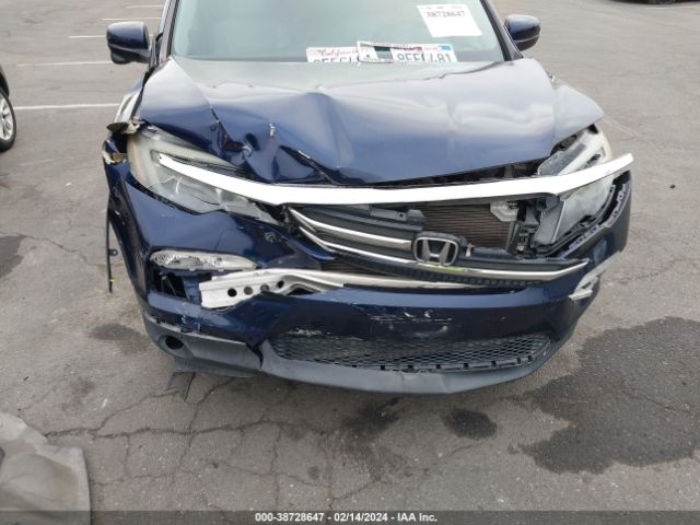 5FNYF6H81GB086977 Honda Pilot Ex-l
