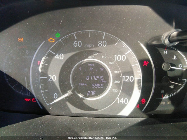 Honda Cr-v Ex-l 2014 5J6RM4H72EL100217 Image 7
