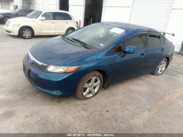 2012 HONDA CIVIC LX VIN: 2HGFB2E59CH550576