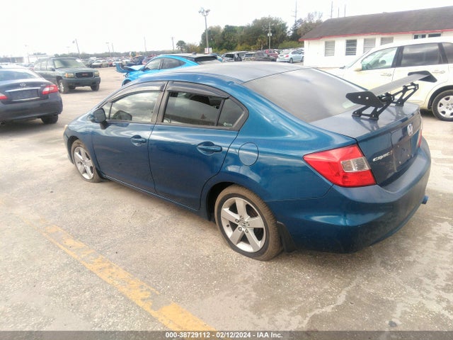 2012 HONDA CIVIC LX VIN: 2HGFB2E59CH550576