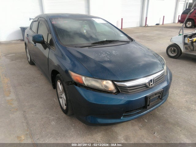 2012 HONDA CIVIC LX VIN: 2HGFB2E59CH550576