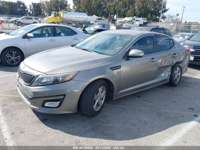 KIA Optima Lx 2014 5XXGM4A7XEG310524 Image 2