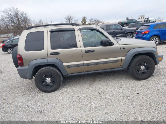 2006 JEEP LIBERTY SPORT VIN: 1J4GL48K96W115084