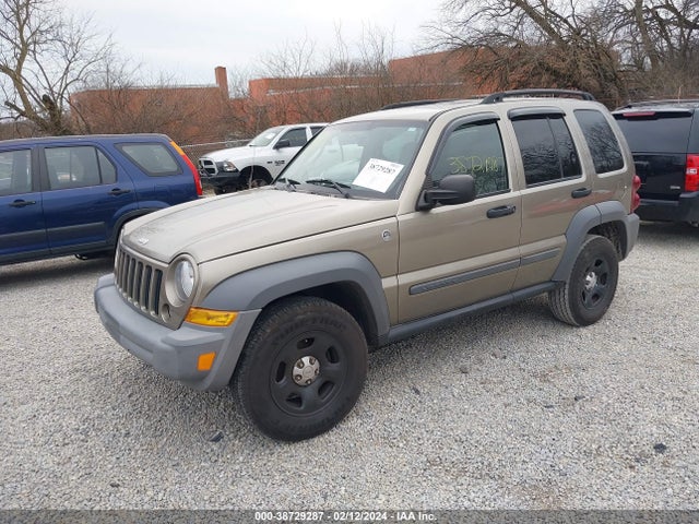 2006 JEEP LIBERTY SPORT VIN: 1J4GL48K96W115084