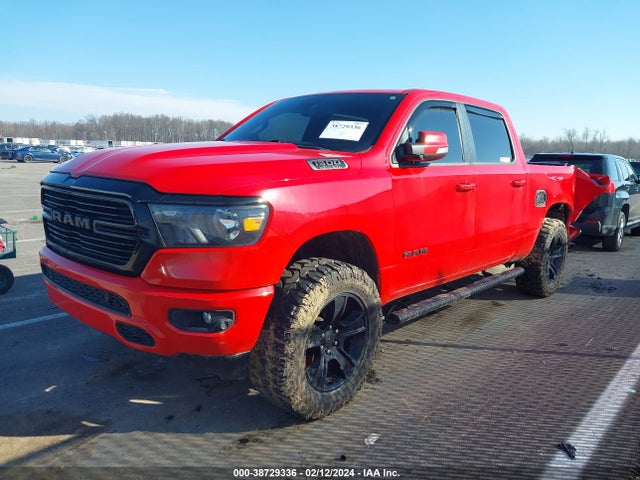 RAM 1500 Big Horn  4x4 5'7 Box 2020 1C6SRFFT6LN291847 Image 2