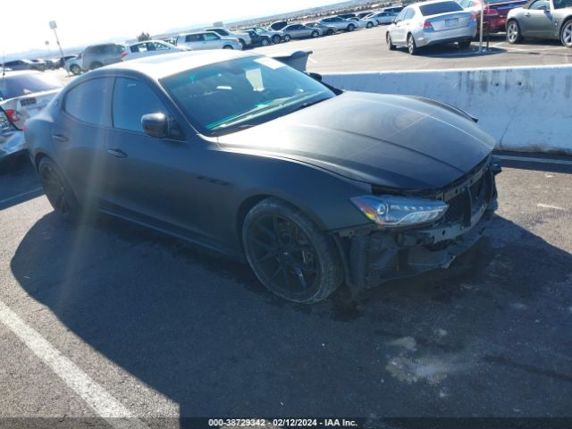 38729342 :رقم المزاد ، ZAM57XSA1F1158278 vin ، 2015 Maserati Ghibli مزاد بيع