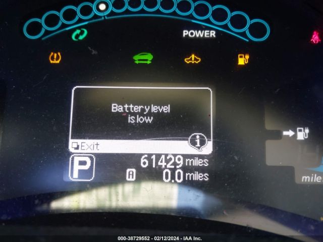 1N4AZ0CP5EC332871 Nissan LEAF SV
